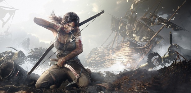A nova Lara Croft é vista como um bom exemplo de personagens femininas nos games - Divulgação