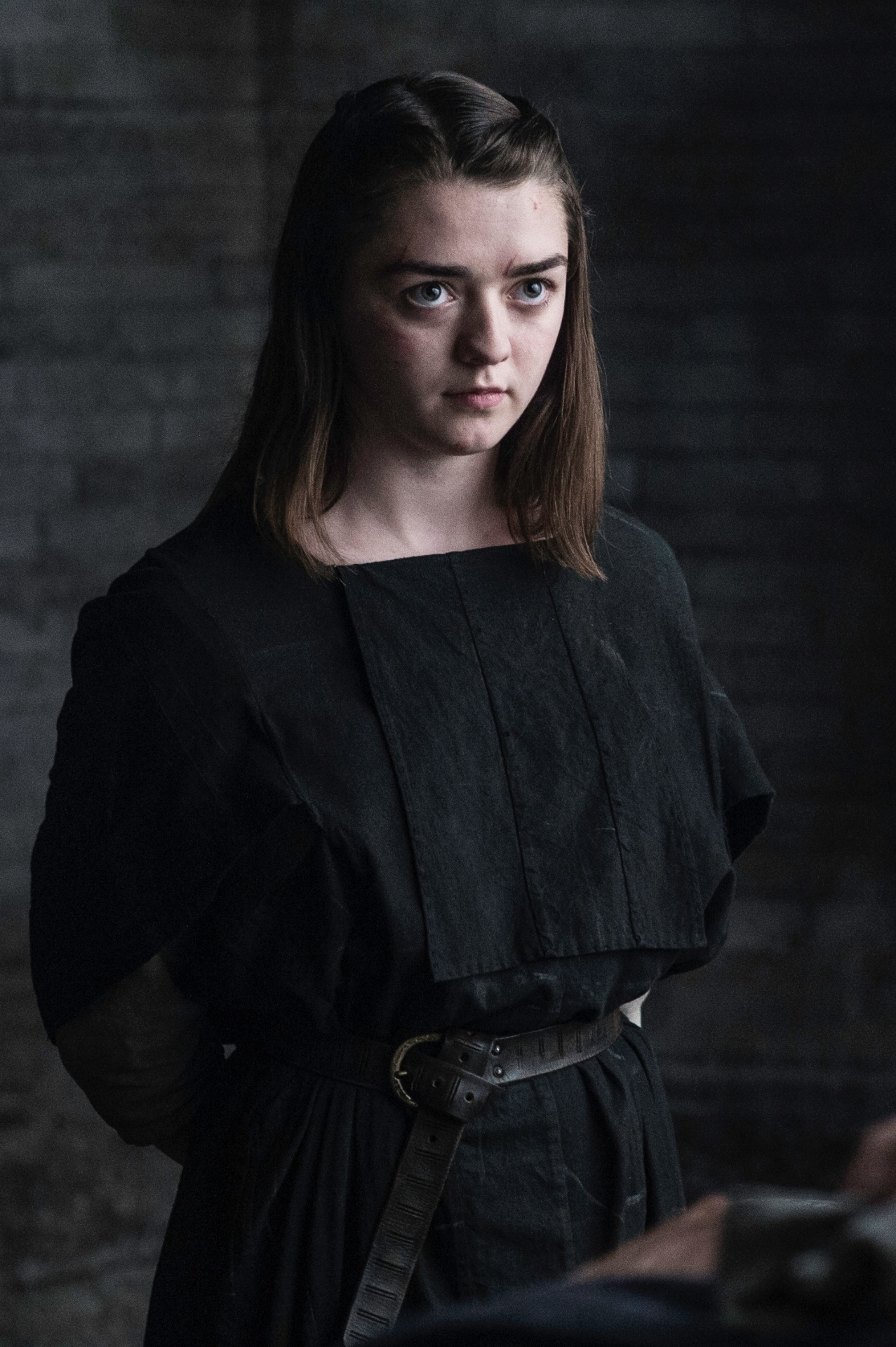 Arya (Maisie Williams) aparece com a visão recuperada em cena da sexta temporada de "Game of Thrones" - Divulgação/HBO