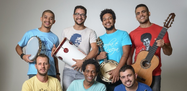 A banda Adora Roda, uma das atrações do Samba nas Feiras - Divulgação