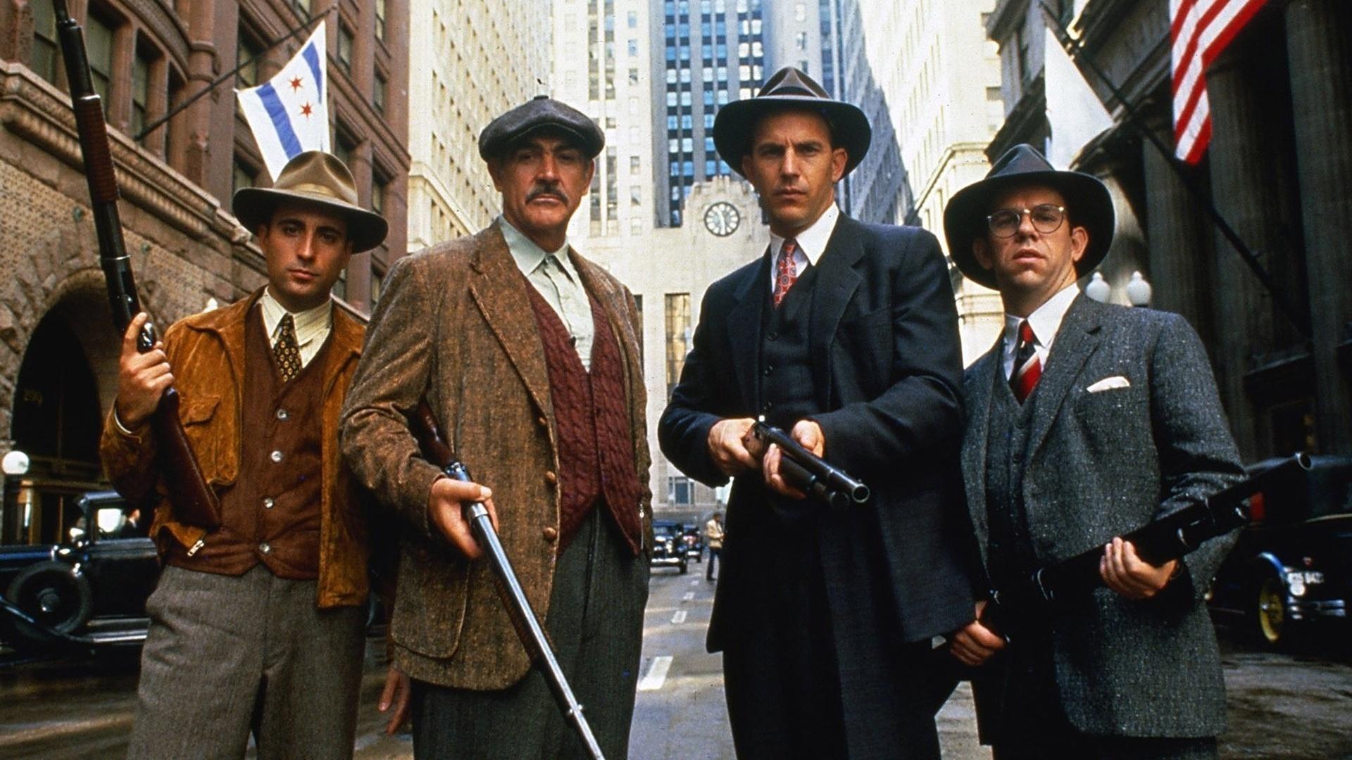 Cena do filme "Os Intocáveis" (1987), de Brian De Palma - Reprodução