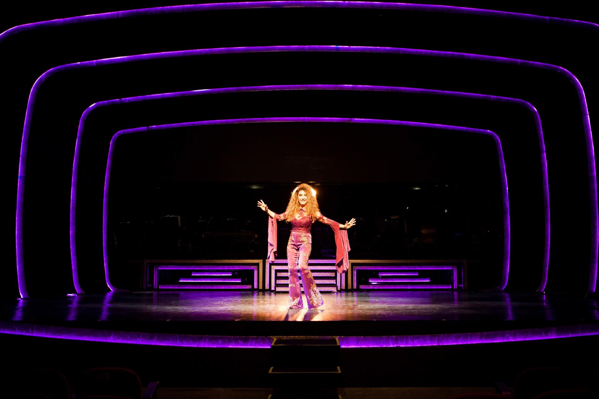 16.mar.2017 - Wanderléa durante os ensaios do musical "60! - Década de Arromba", no Theatro Net Rio16.mar.2017 - Wanderléa durante os ensaios do musical "60! - Década de Arromba", no Theatro Net Rio - André Rodrigues/UOL