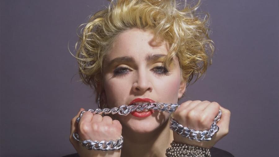 A cantora Madonna no início de carreira - Reprodução