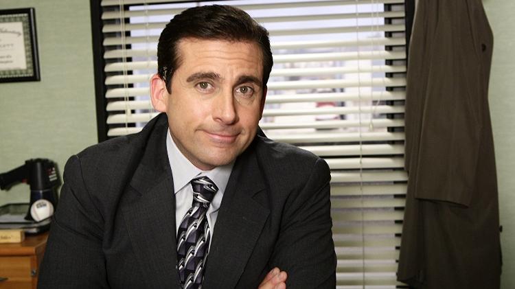 Steve Carell em cena de "The Office" - Reprodução - Reprodução
