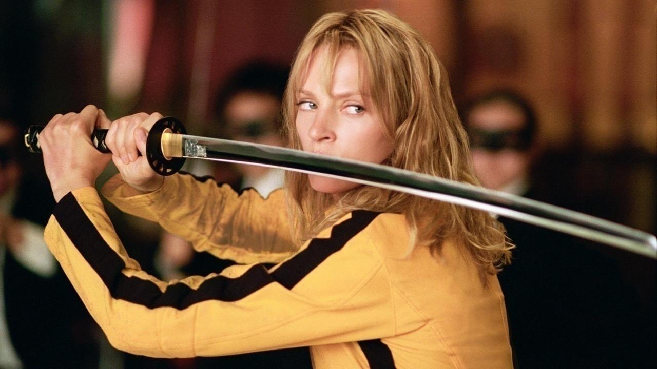 Uma Thurman em cena de "Kill Bill - Volume 1" (2003) - Divulgação