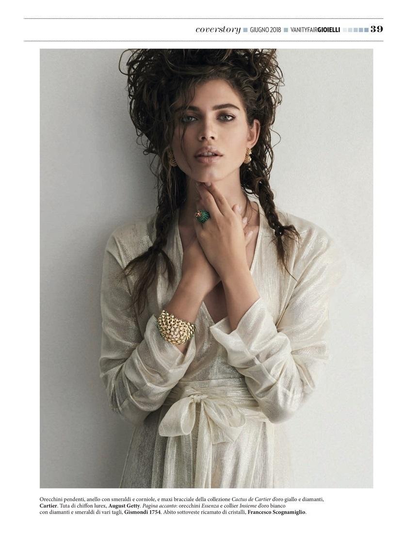 Valentina Sampaio - Giovanni Gastel/Vanity Fair