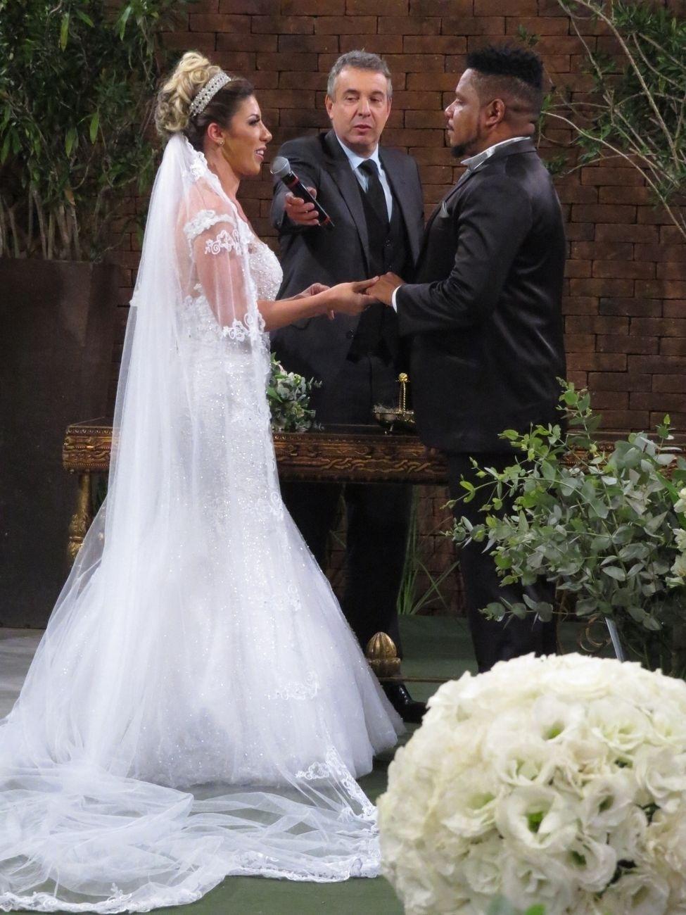 Tati Minerato e Marcelo Galatico se casam em um sítio em São Bernardo do Campo, São Paulo - Renato Cipriano / Divulgação