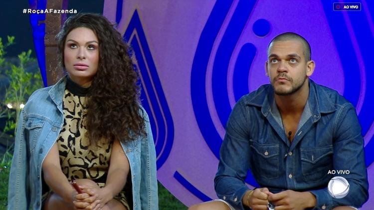 Caique e Fernanda - Reprodução/RecordTV - Reprodução/RecordTV