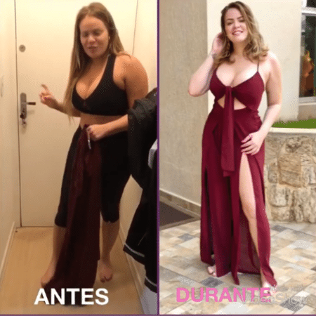Ex-BBB Paulinha Leite mostra antes e depois de perder peso - Reprodução/Instagram