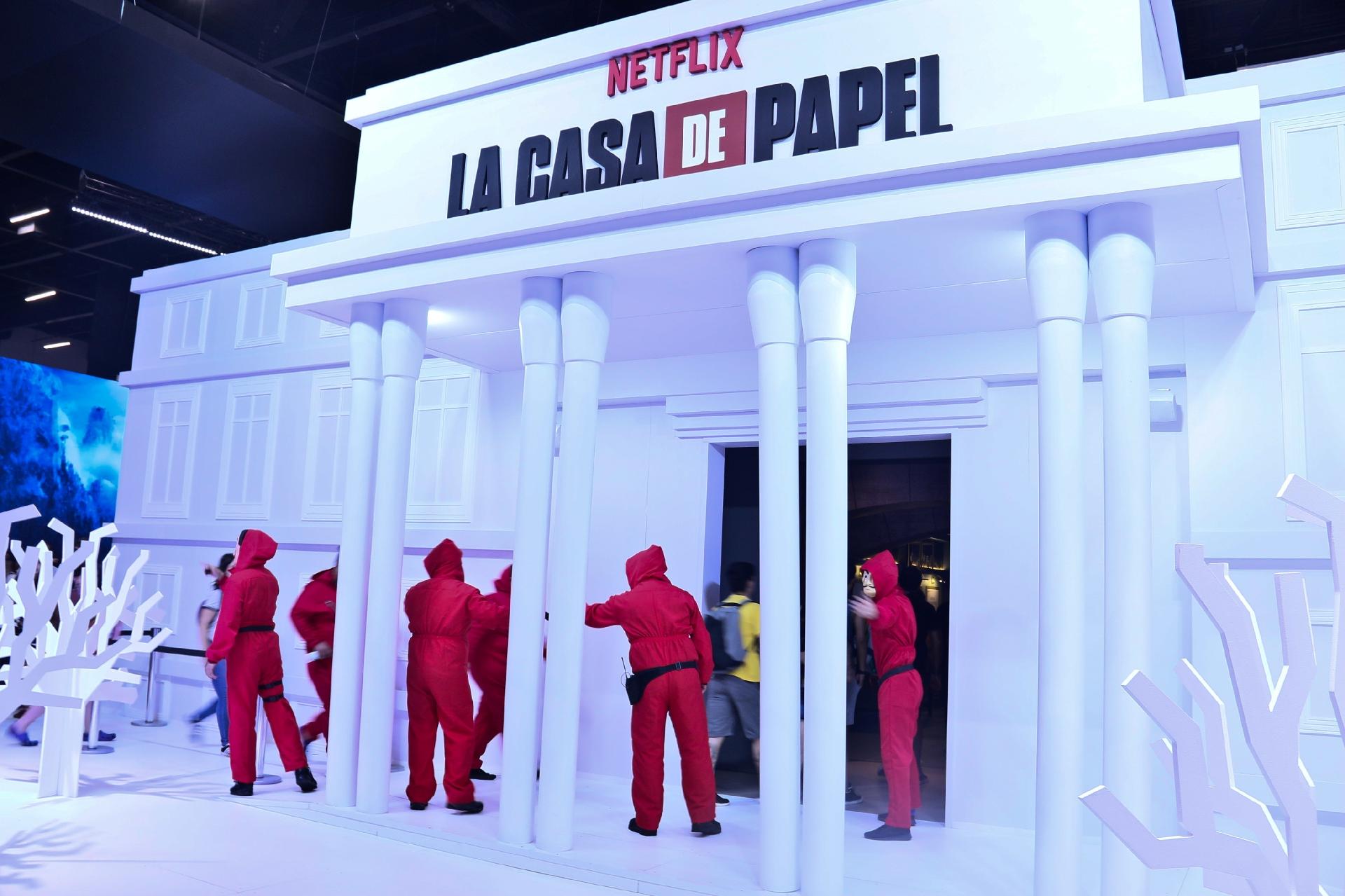 La Casa de Papel na CCXP 2018 - Valdir de Oliveira/Fotoarena/Estadão Conteúdo