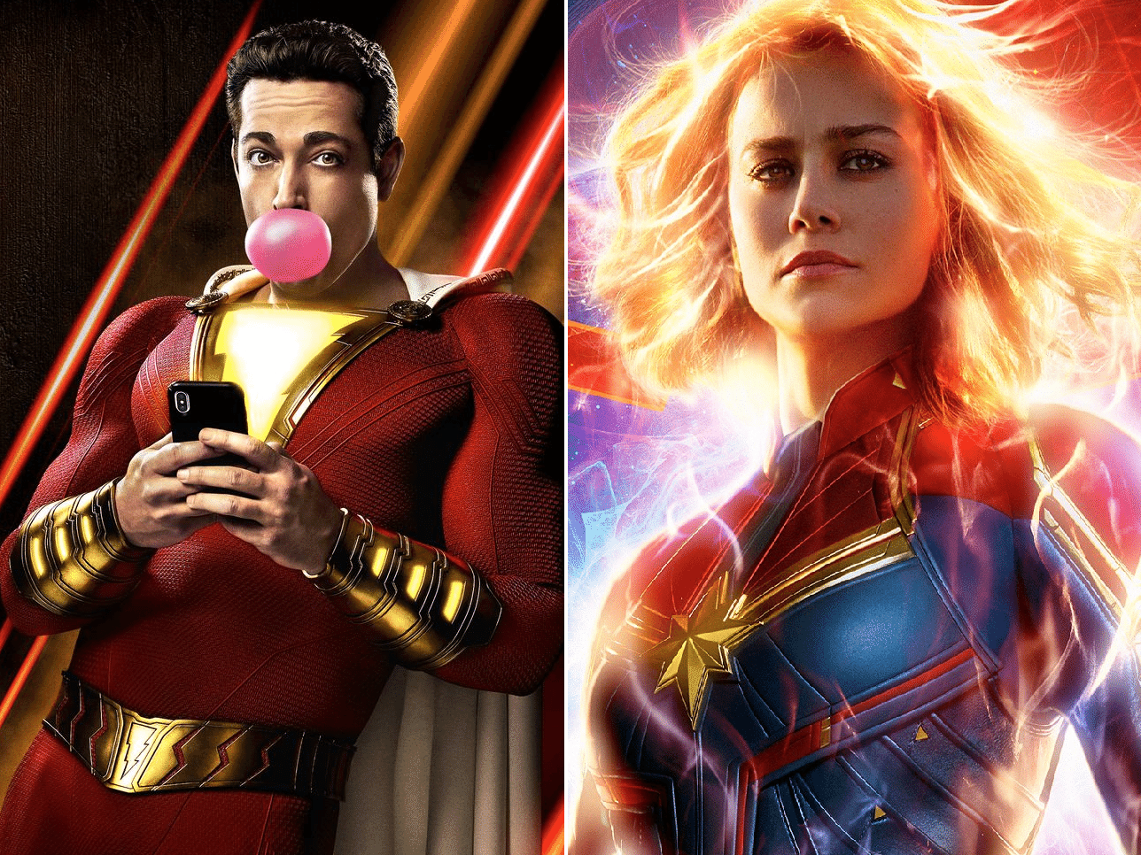 Shazam e Capitã Marvel: Por que os heróis tiveram o mesmo nome até