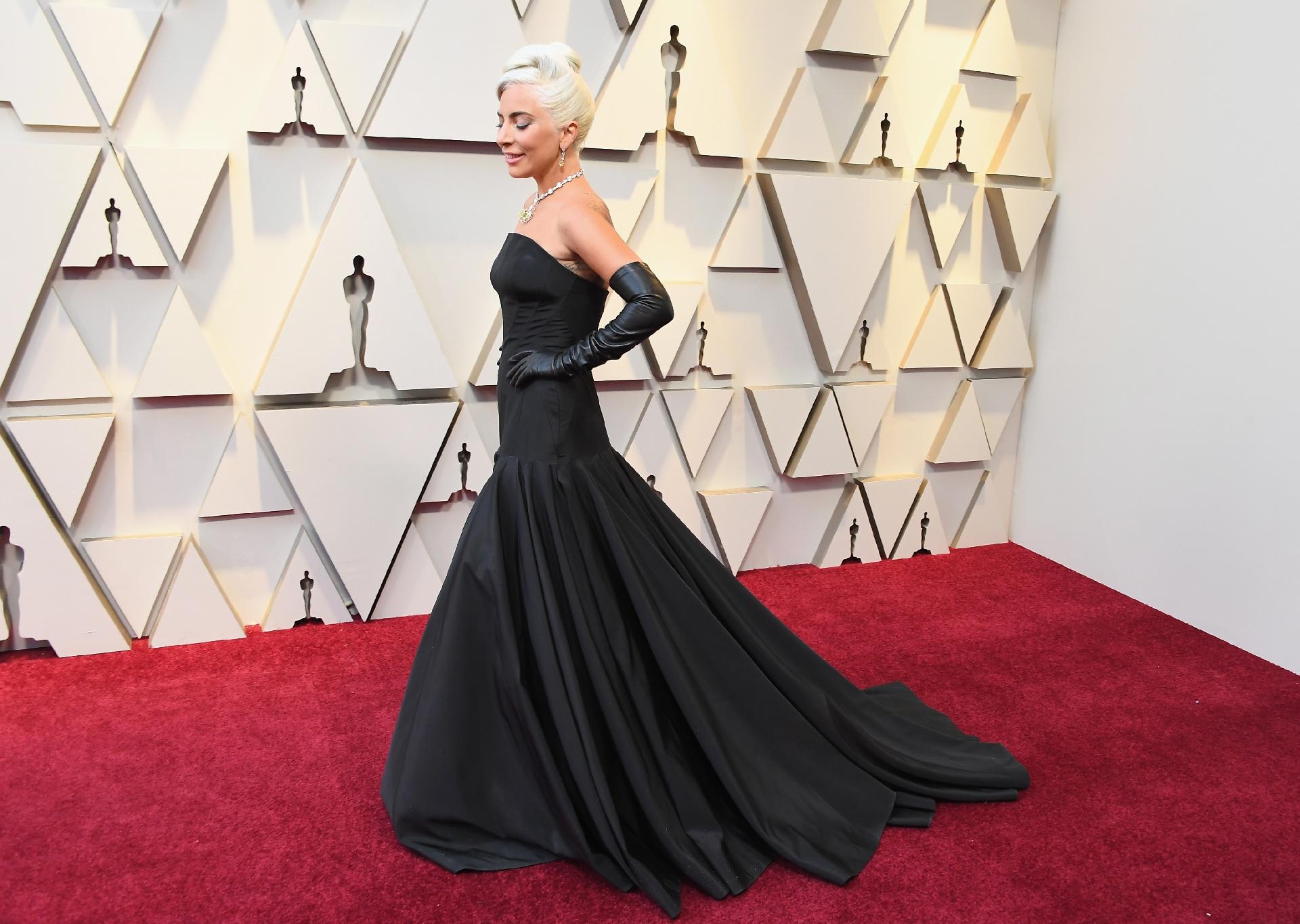 Lady Gaga no tapete vermelho do Oscar - Steve Granitz/WireImage