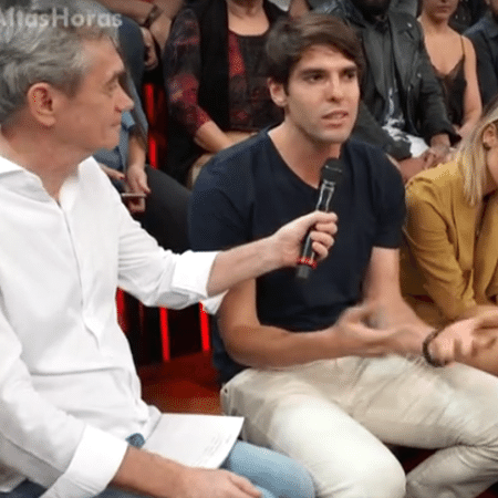 Kaká no Altas Horas especial sobre Sandy e Junior - Reprodução/TV Globo