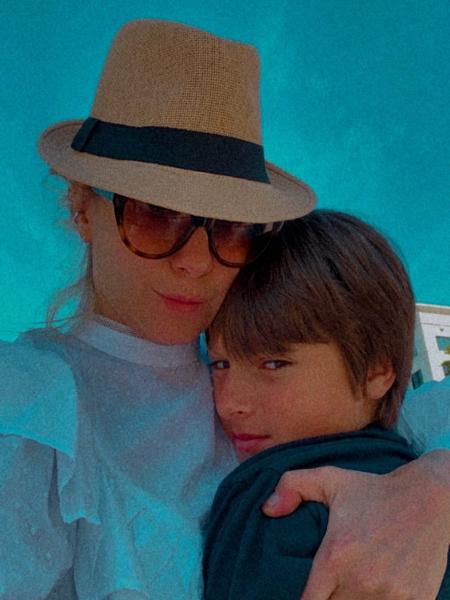 Carolina Dieckmann com o filho, José; atriz se sentiu "poderosa como mãe" na quarentena - REPRODUÇÃO/INSTAGRAM