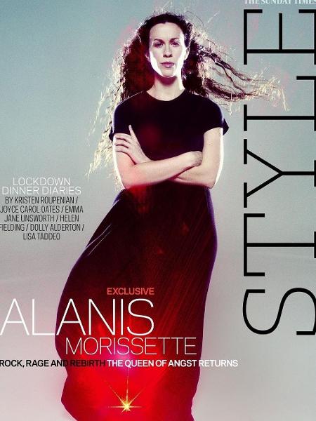 Alanis Morissette no The Sunday Times - Reprodução/Instagram