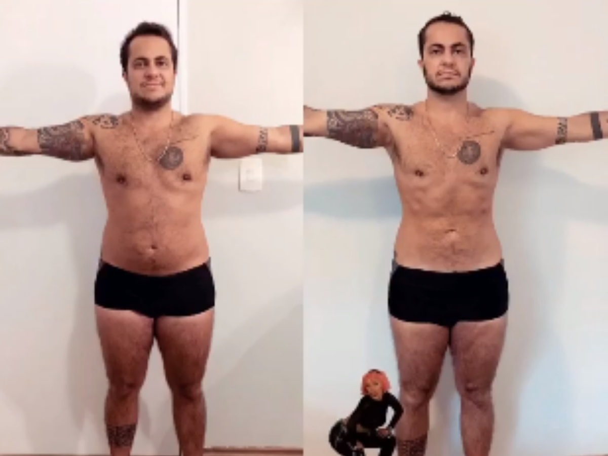 Thammy Miranda mostra antes e depois de emagrecer quase 10 kg - 07052020  - UOL TV e Famosos