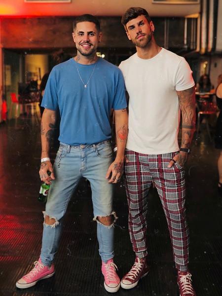 Leandro Buenno e Rodrigo Malafaia estão junto a um ano e meio - Reprodução/ Instagram - Reprodução/ Instagram
