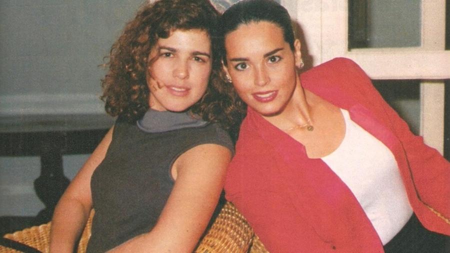 Karina Barum e Suzy Rêgo na novela "Louca Paixão" - Reprodução