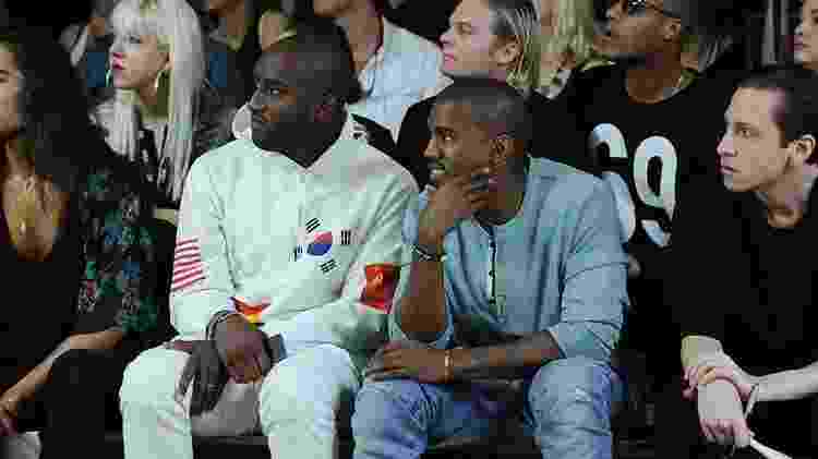 Virgil Abloh e Kanye West, um dos seus maiores colaboradores no mundo da moda e criação - Getty Images - Getty Images