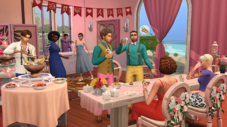 The Sims 4, pacote de expansão Histórias de Casamento - Divulgação/EA