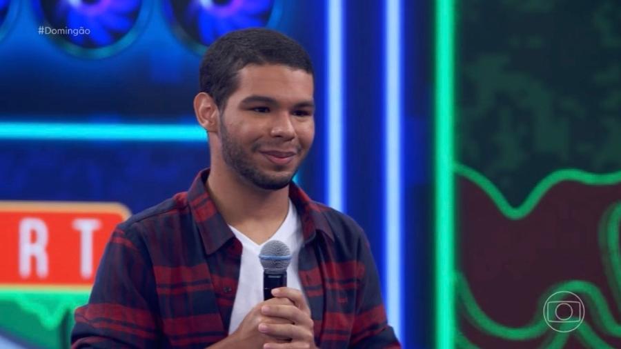 BBB 22: Vyni fala sobre relação com Eliezer durante participação no "Domingão com Huck" - Reprodução/TV Globo