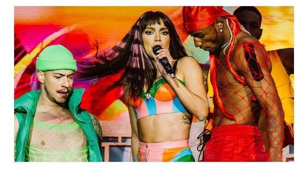 Anitta cantou para milhares de pessoas no palco do Rock in Rio Lisboa no último domingo (26)