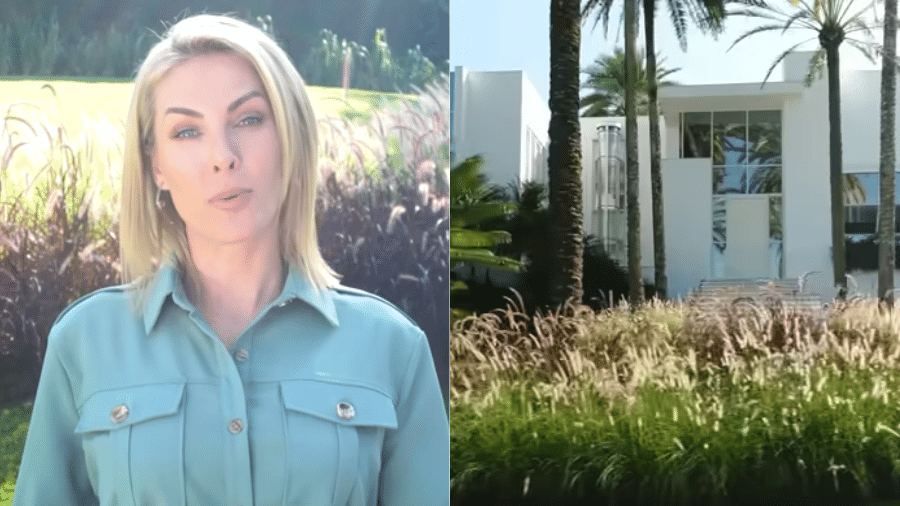 Ana Hickmann mostra como ficou jardim de sua mansão após reforma - Youtube