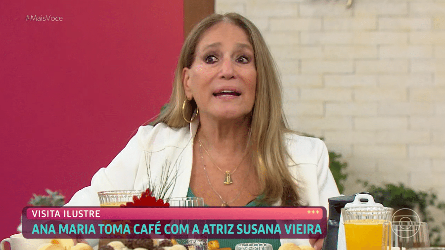 Susana Vieira foi a convidada do Mais Você desta sexta-feira (13)