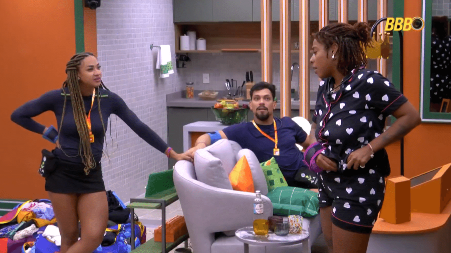 BBB 25: Thamiris comenta sobre comportamento de Raissa - Reprodução/Globoplay