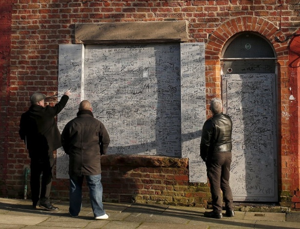 01.fev.2016 - Fachada da casa onde o baterista dos Beatles, Ringo Starr, morou na infância, no norte de Liverpool, Inglaterra - Reuters