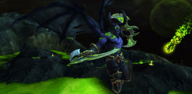 A classe Caçador de Demônios é uma das novidades de "World of Warcraft: Legion" - Divulgação
