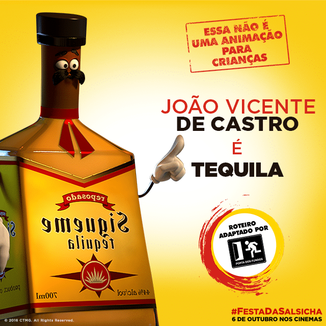 Imagem de divulgação de "Festa da Salsicha", dirigido por Conrad Vernon e Greg Tiernan - Reprodução