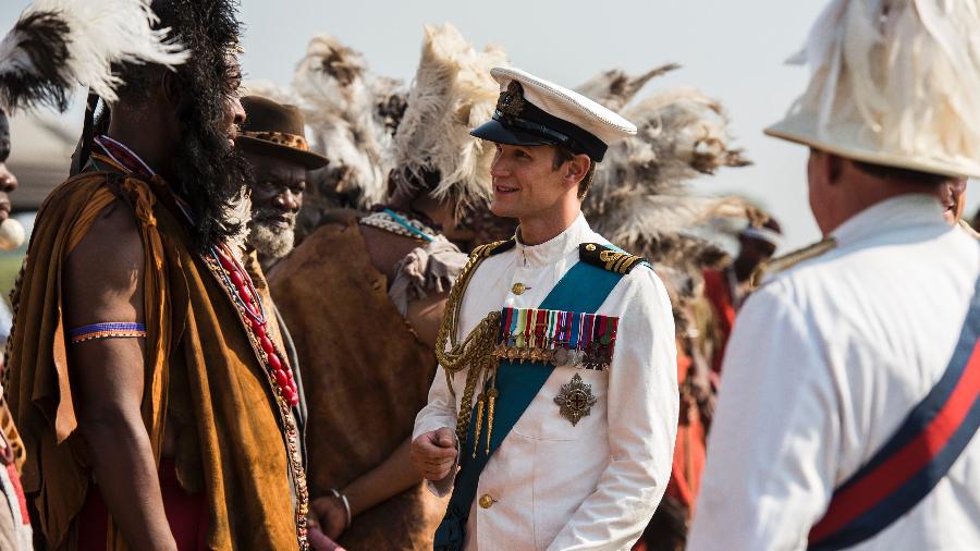 Matt Smith ("Doctor Who") interpreta o Príncipe Phillip na série "The Crown", da Netflix - Divulgação