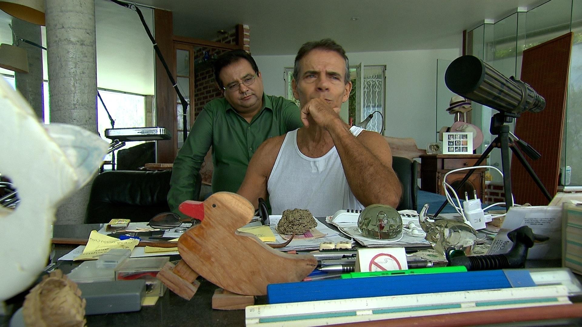 Mário Gomes lembra do pai em conversa com Geraldo Luís - Divulgação/RecordTV