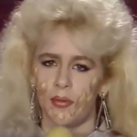 Fernanda Spadotti no "Qual É a Música" - Reprodução/SBT - Reprodução/SBT