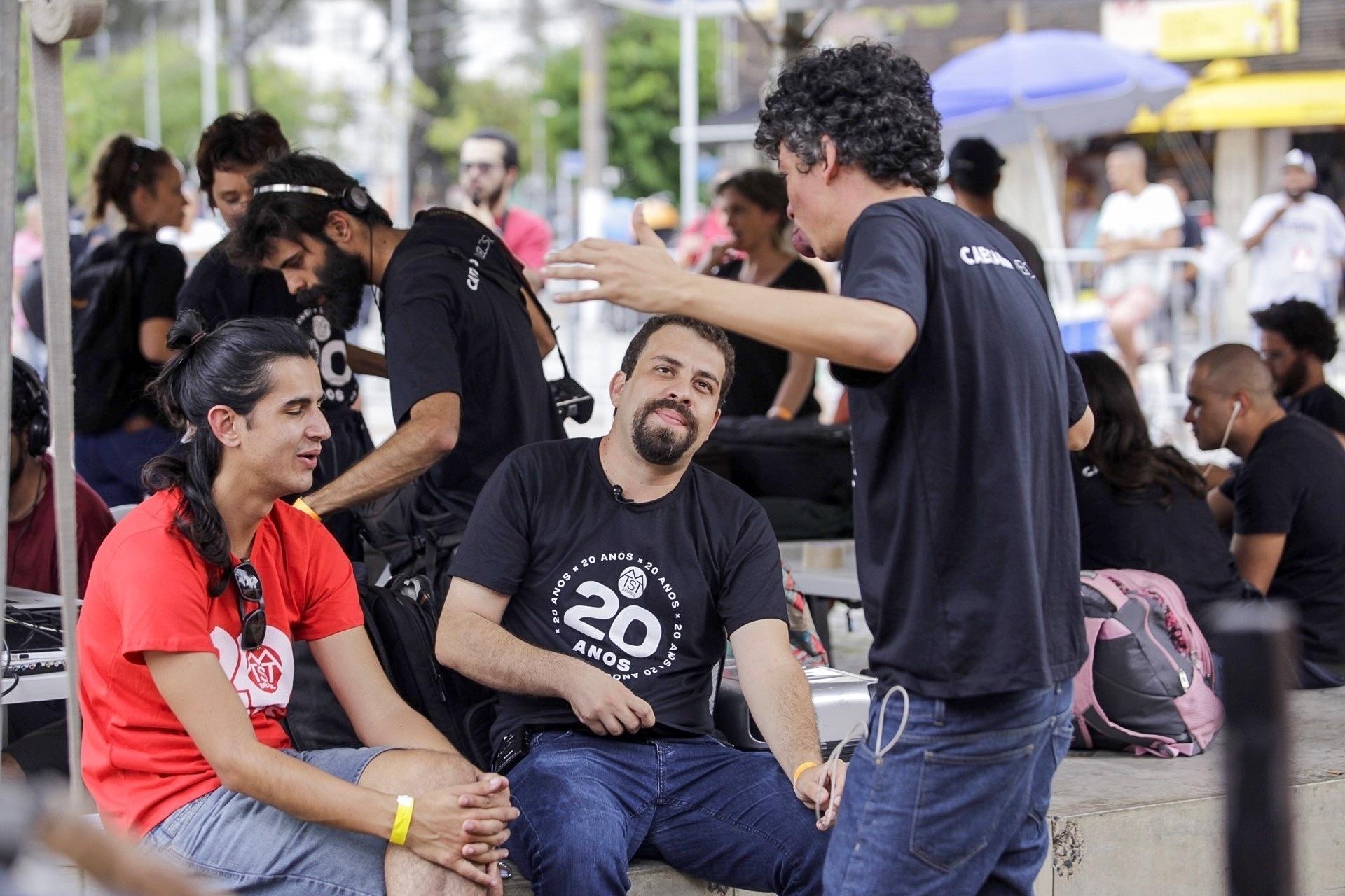 Guilherme Boulos, coordenador do MTST (Movimento dos Trabalhadores Sem Teto) - Marcelo Justo/UOL