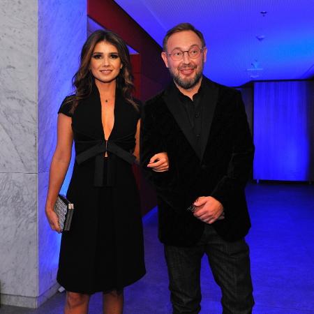 Paula Fernandes e o empresário Claudio Mello, que fez uma homenagem a ela há cindo dias nas redes sociais - Samuel Chaves/Brazil News - Samuel Chaves/Brazil News