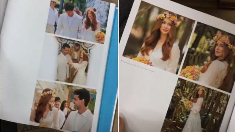 Marina Ruy Barbosa  no casamento religioso - Reprodução/Instagram - Reprodução/Instagram