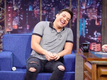 Wesley Safadão participa do "The Noite", programa de Danilo Gentili no SBT - Gabriel Cardoso/SBT