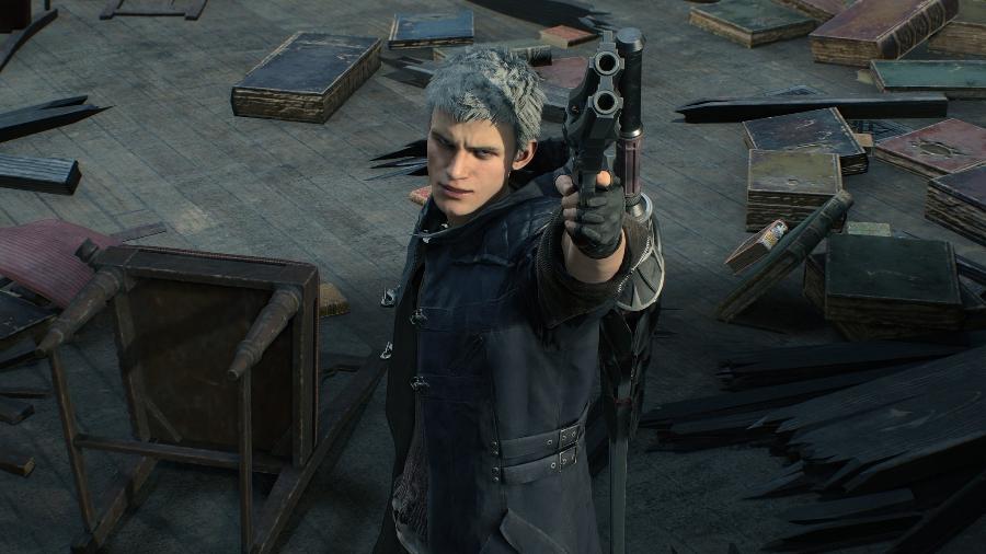 Nero é um dos protagonistas de "Devil May Cry 5" - Divulgação