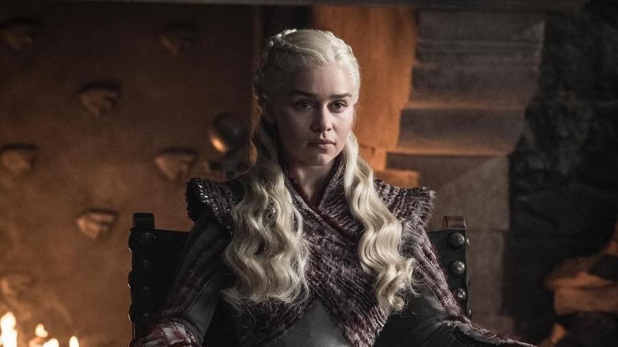 Daenerys (Emilia Clarke) em cena da oitava temporada de "Game of Thrones" - Divulgação