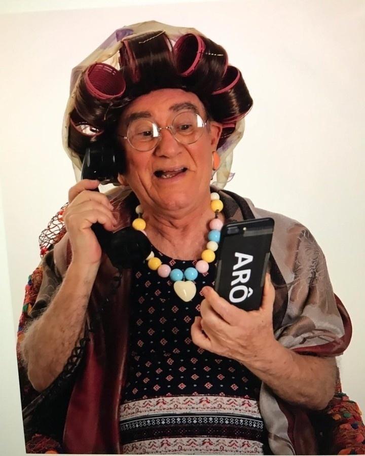 Renato Aragão não podia deixar de fazer graça em seu perfil - Reprodução/Instagram