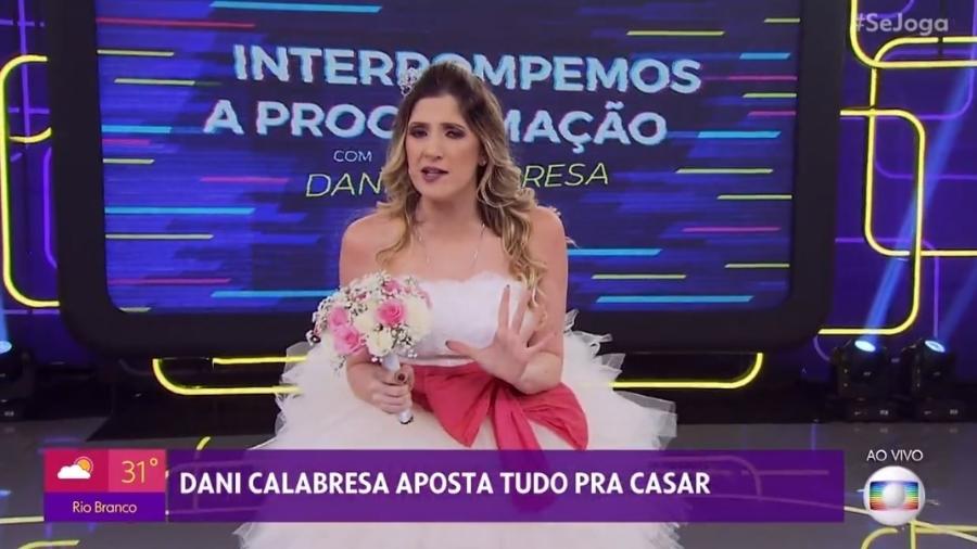 Dani Calabresa estreia quadro no "Se Joga" - Reprodução/TV Globo