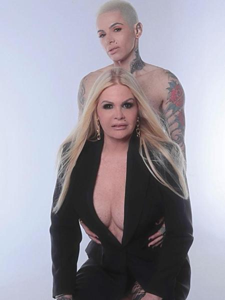 Monique Evans e a namorada, Cacá - Divulgação - Divulgação