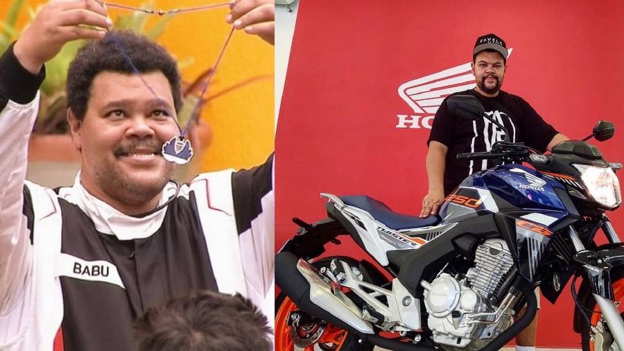 Babu mostra moto que ganhou no Big Brother Brasil - Reprodução/Instagram