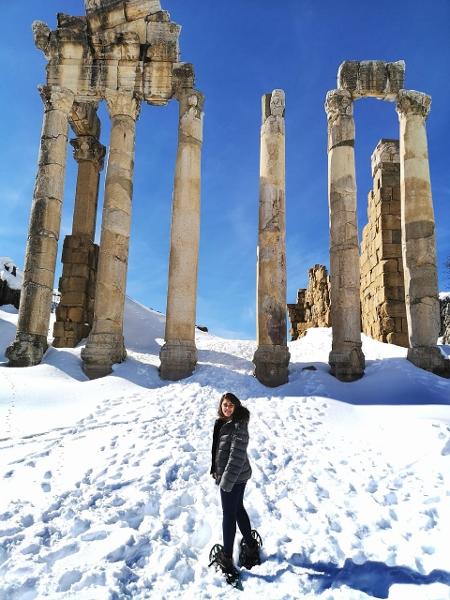 Ana Vieira no Líbano - Arquivo pessoal - Arquivo pessoal