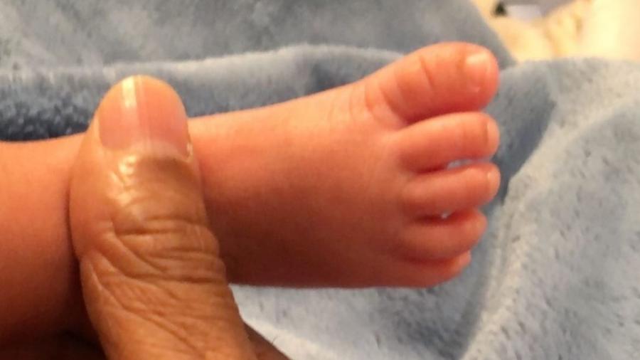 Nicki Minaj compartilhou primeira foto do filho nas redes sociais - Reprodução/Instagram