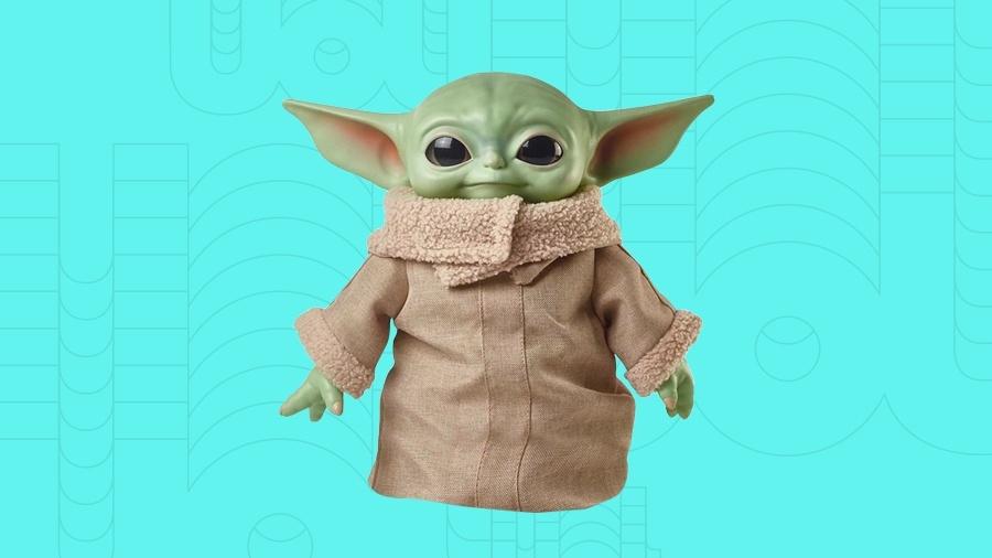 Grogu, personagem de "The Mandalorian", conquistou os fãs da saga Star Wars e ficou conhecido como Baby Yoda - Arte UOL