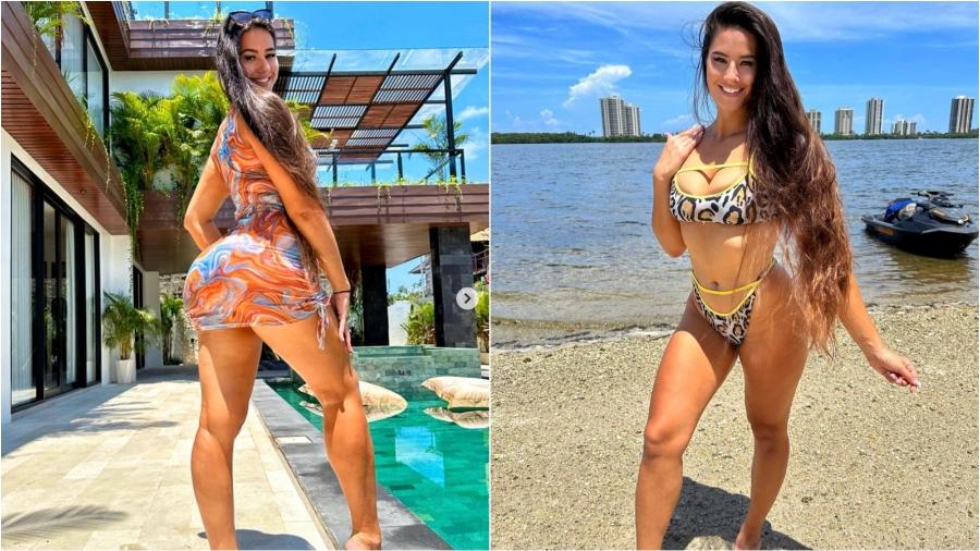 Marie Temara, 28 anos, mentiu ter 2,13 metros e faz sucesso no OnlyFans