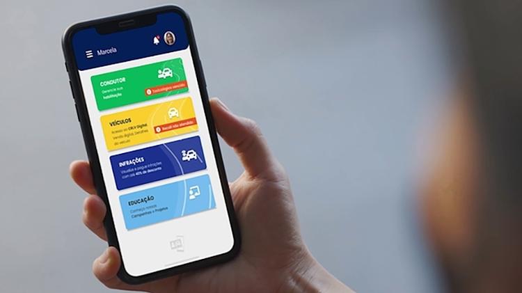 Adesão e gestão de multas podem ser realizadas por meio do aplicativo CDT (Carteira Digital de Trânsito)