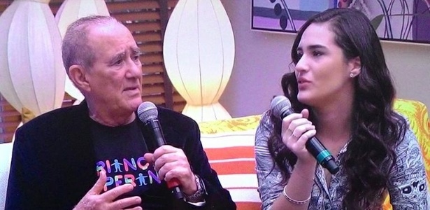 Renato Aragão fala sobre o namoro da filha com o ator Nicolas Prattes